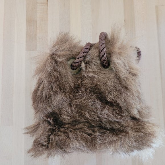 Kangaroo Fur Mini Bag. Vintage - Picture 3 of 8
